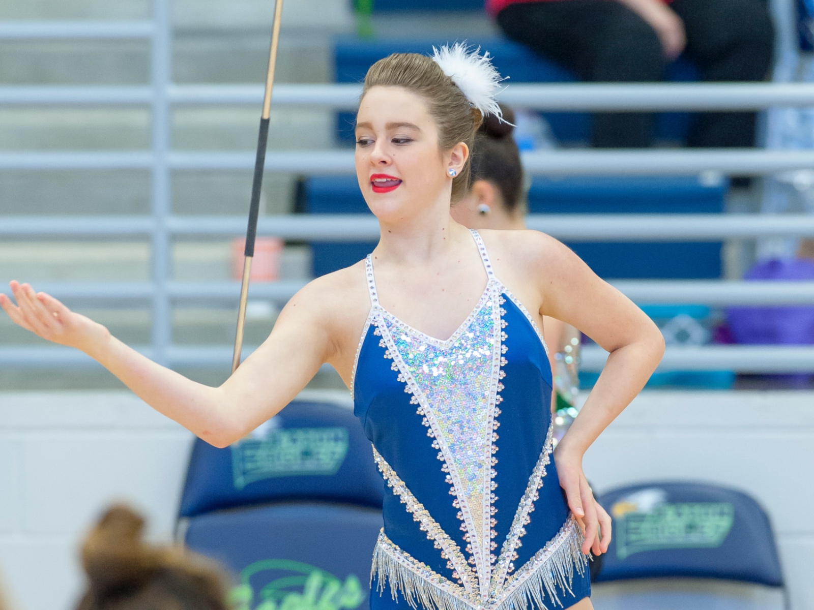 Madison Frantzen College Park High School Feature Baton Twirler