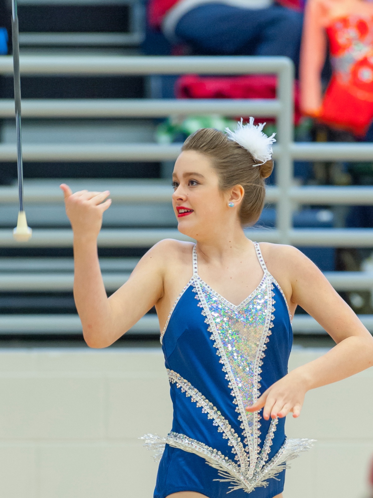 Madison Frantzen College Park High School Feature Baton Twirler