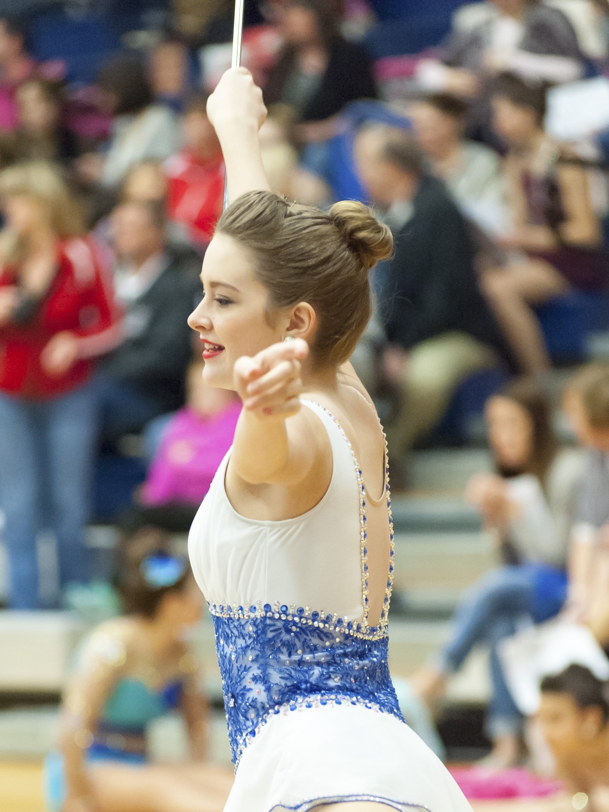 Madison Frantzen College Park High School Feature Baton Twirler