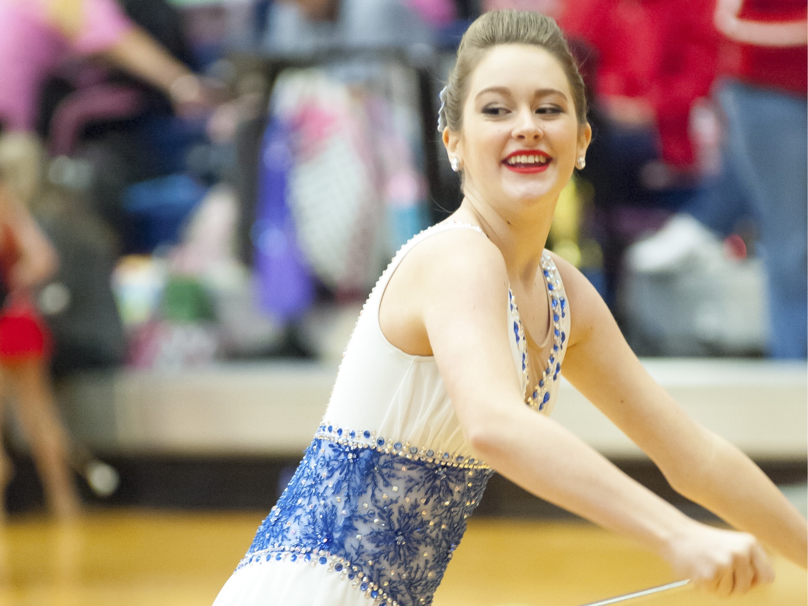 Madison Frantzen College Park High School Feature Baton Twirler