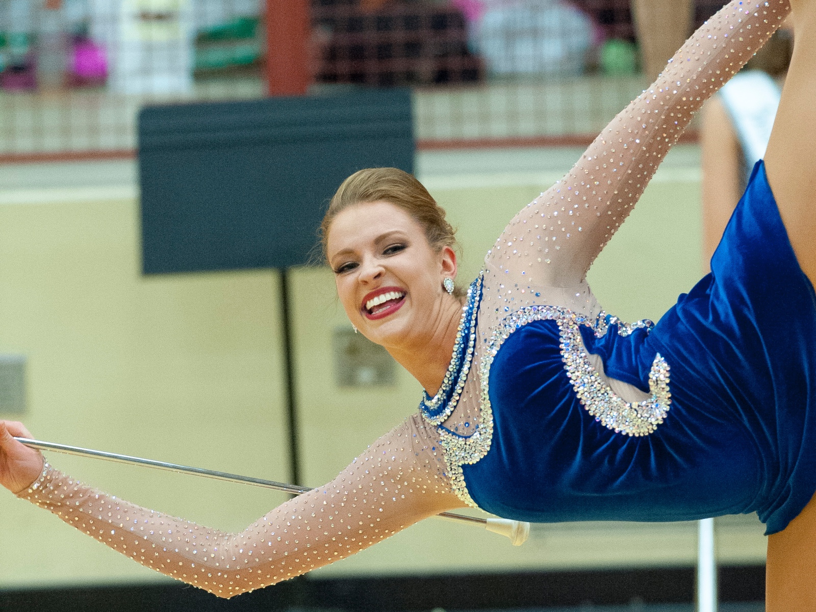 Baylor Feature Twirler Caroline Carothers