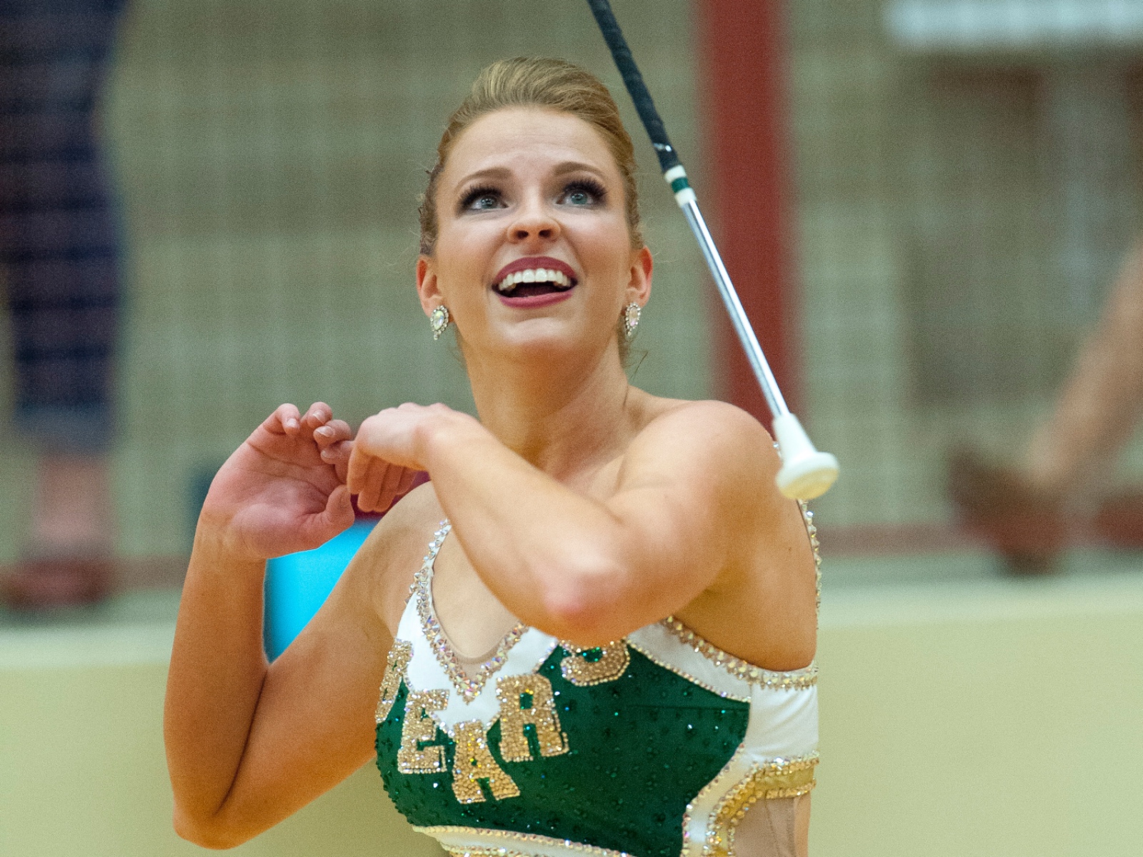 Baylor Feature Twirler Caroline Carothers