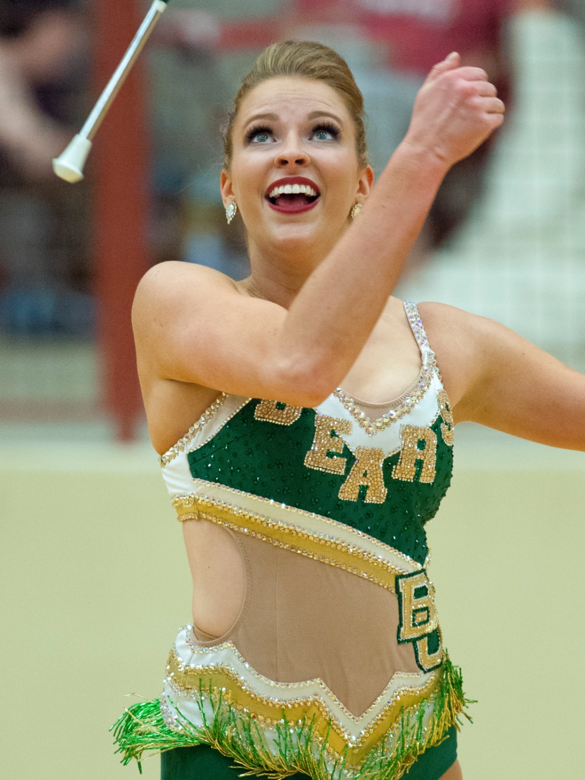 Baylor Feature Twirler Caroline Carothers