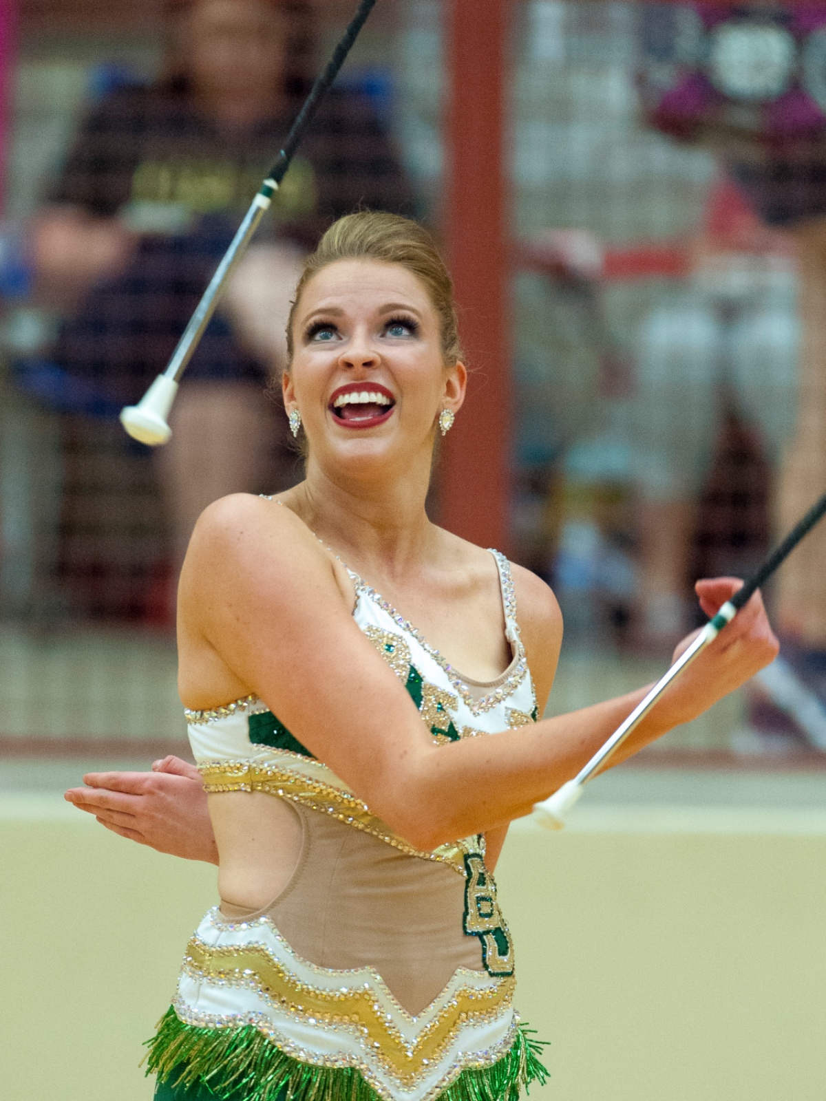 Baylor Feature Twirler Caroline Carothers