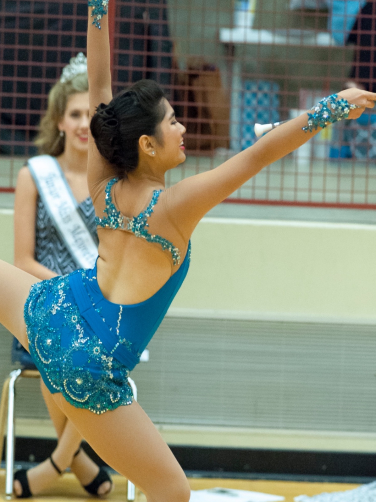 Isabel Obias Feature Baton Twirler