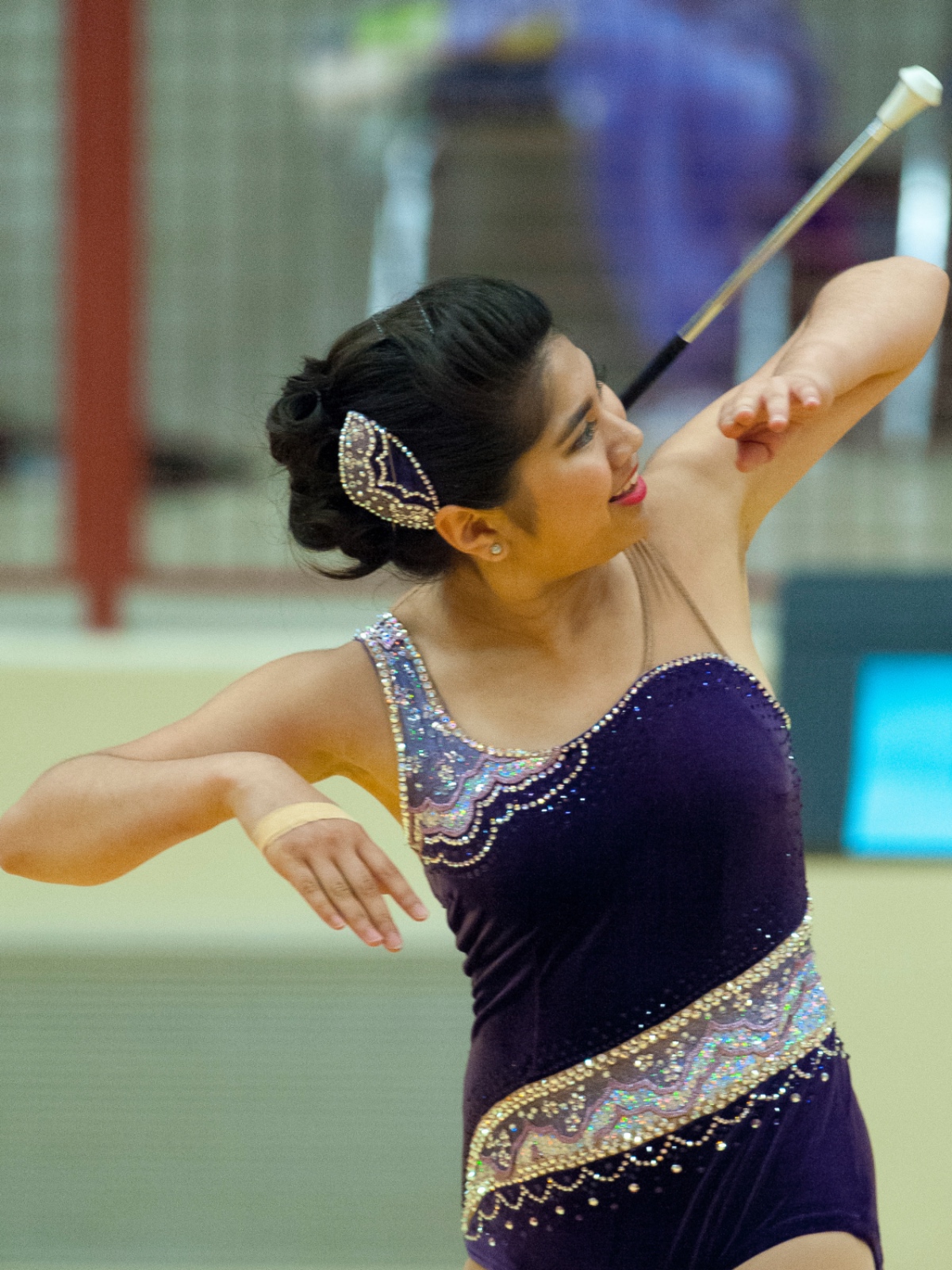 Isabel Obias Feature Baton Twirler