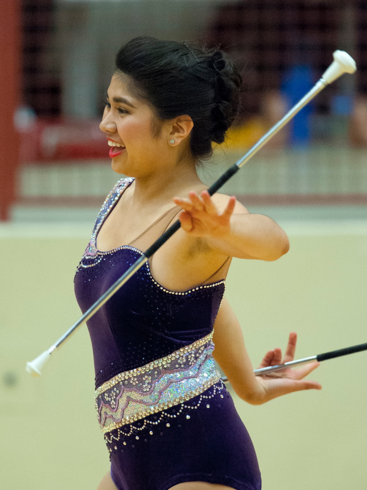 Isabel Obias Feature Baton Twirler