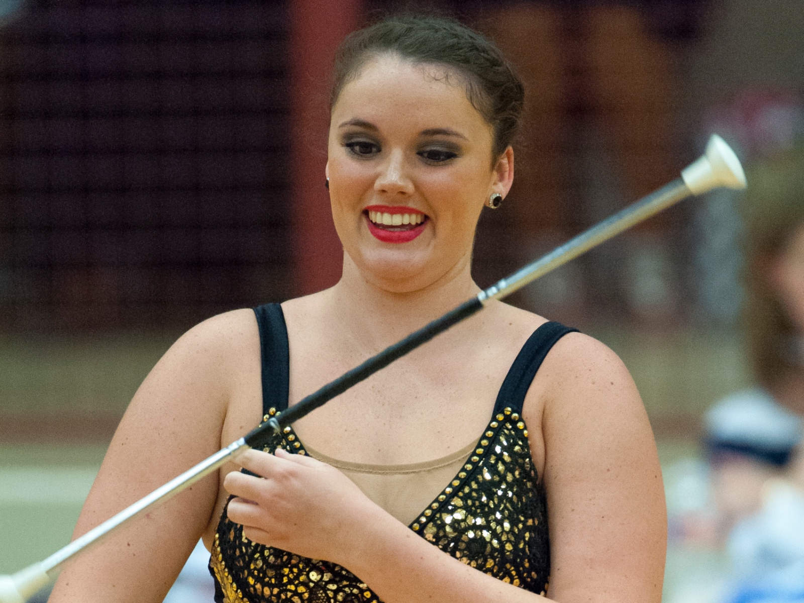 Morgan Bull University of Houston Feature Twirler