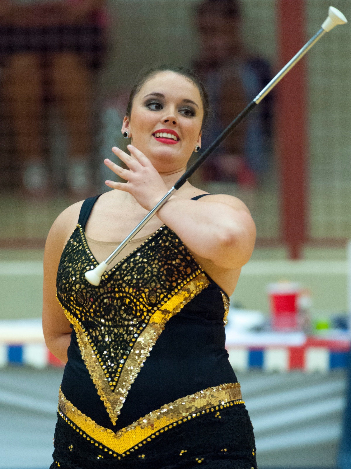 Morgan Bull University of Houston Feature Twirler