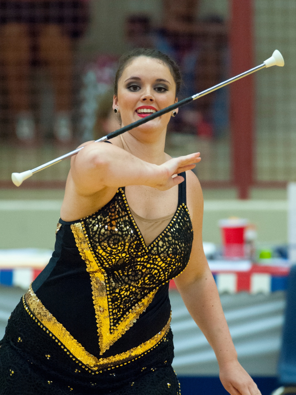 Morgan Bull University of Houston Feature Twirler