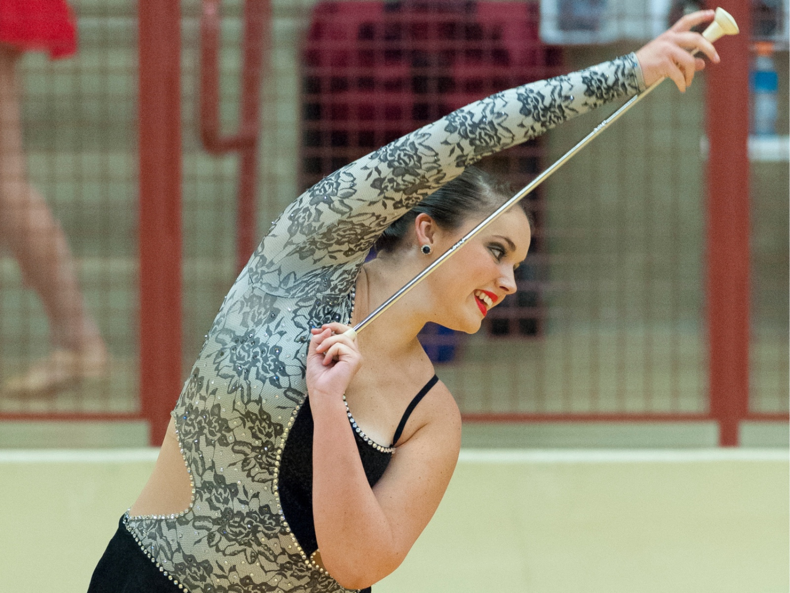 Morgan Bull University of Houston Feature Twirler