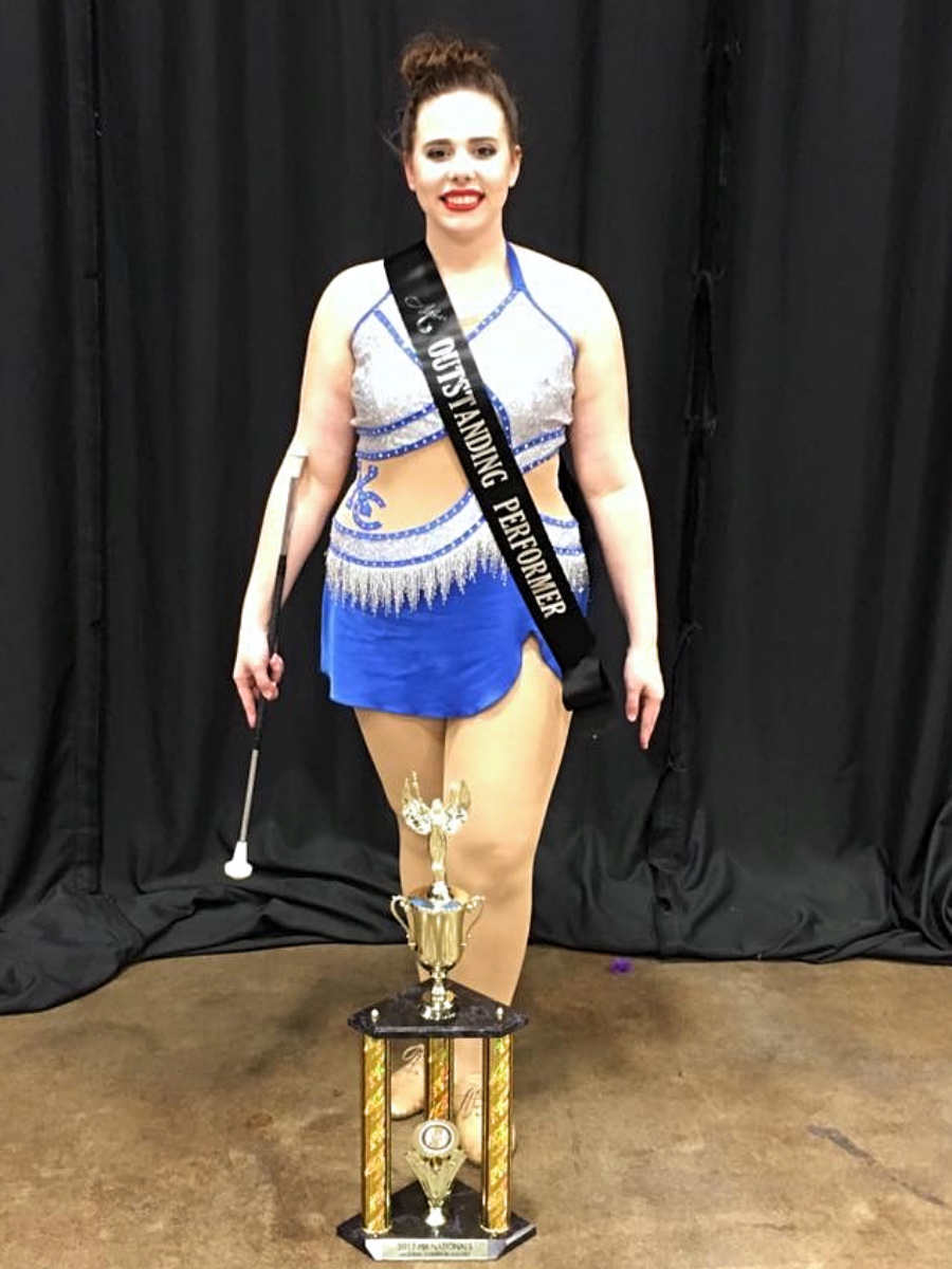 Abby Rhodes Feature Baton Twirler