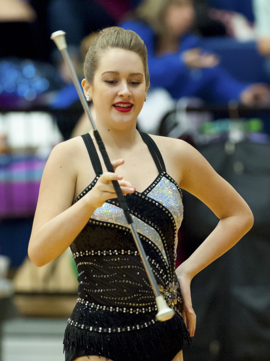 Madison Frantzen College Park High School Feature Baton Twirler