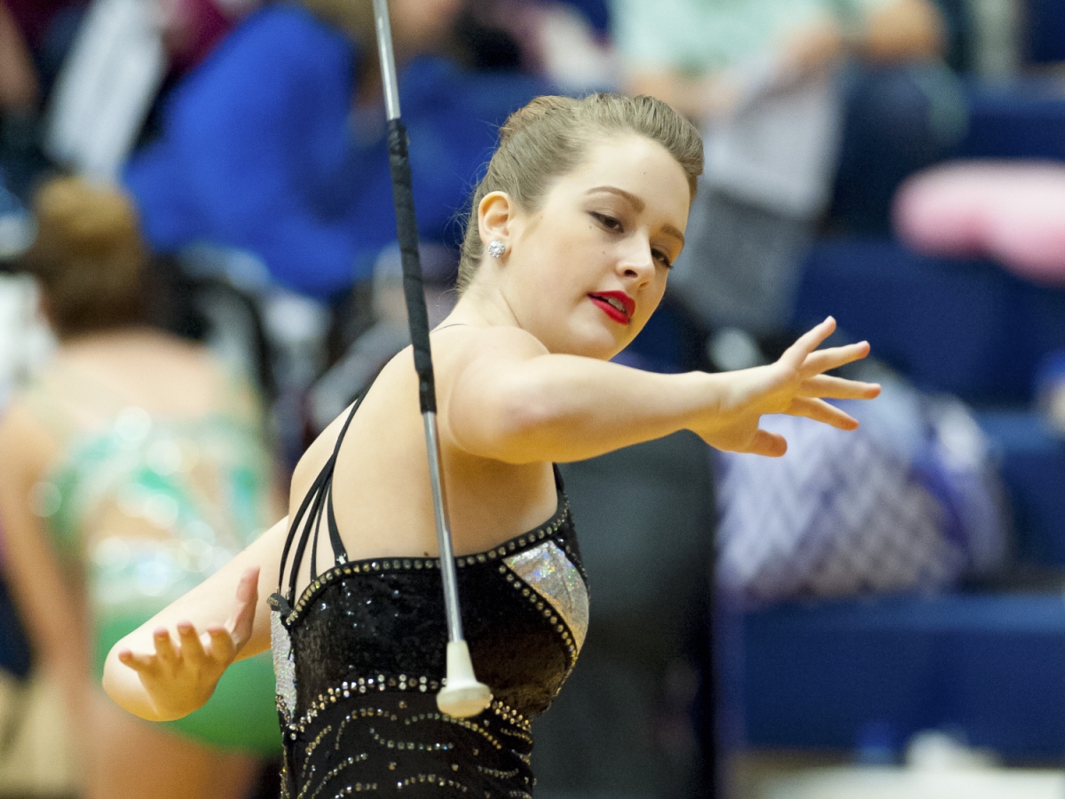 Madison Frantzen College Park High School Feature Baton Twirler