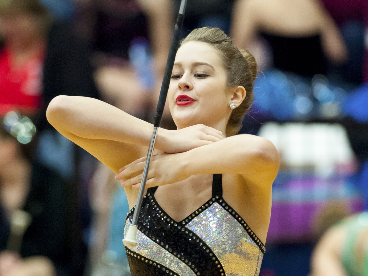 Madison Frantzen College Park High School Feature Baton Twirler