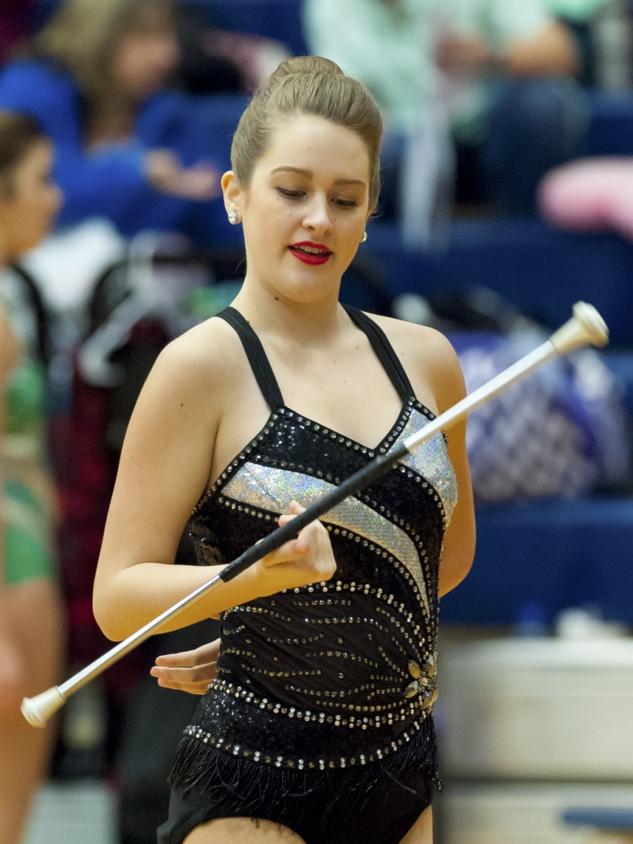 Madison Frantzen College Park High School Feature Baton Twirler