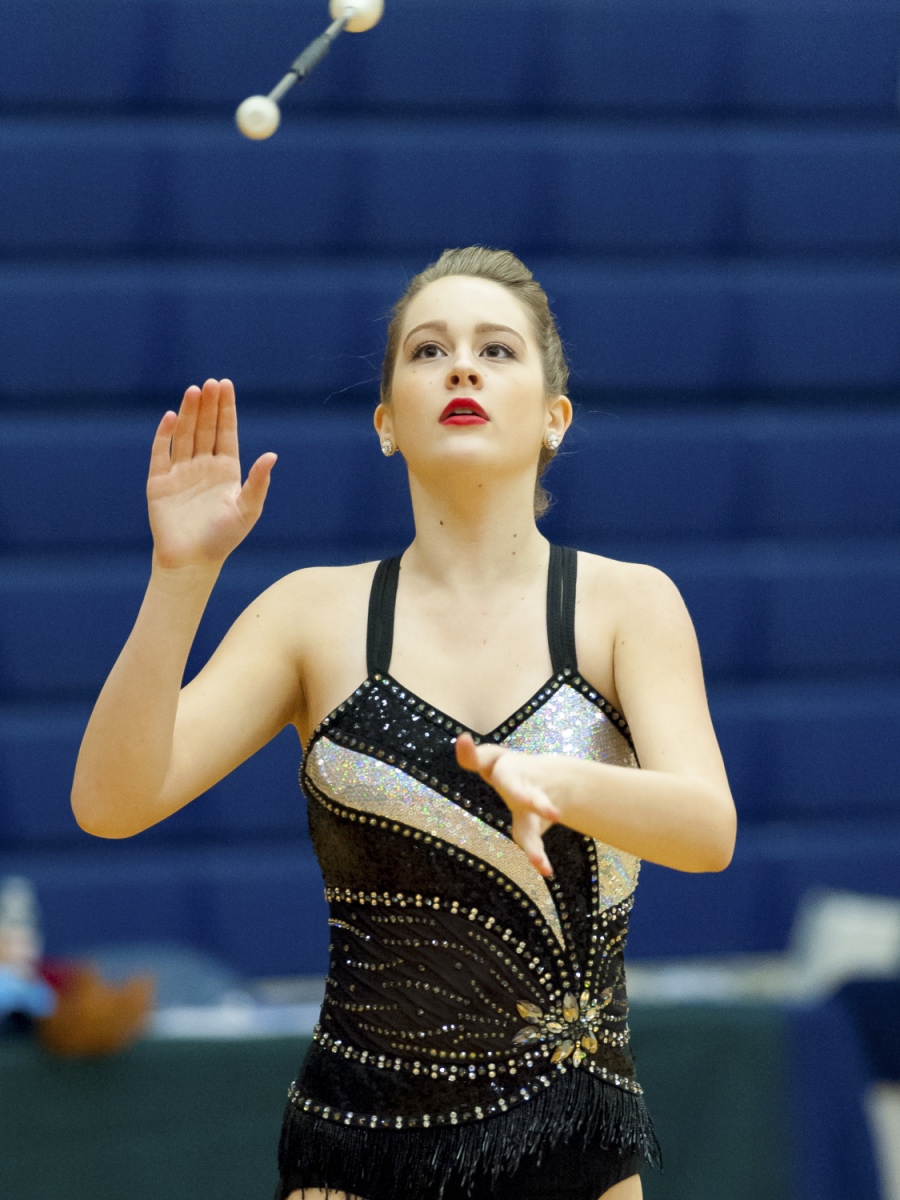 Madison Frantzen College Park High School Feature Baton Twirler