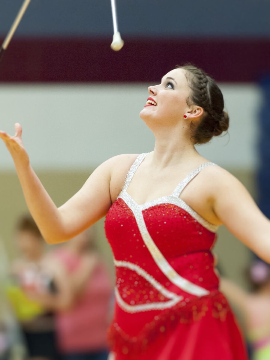 Morgan Bull University of Houston Feature Twirler