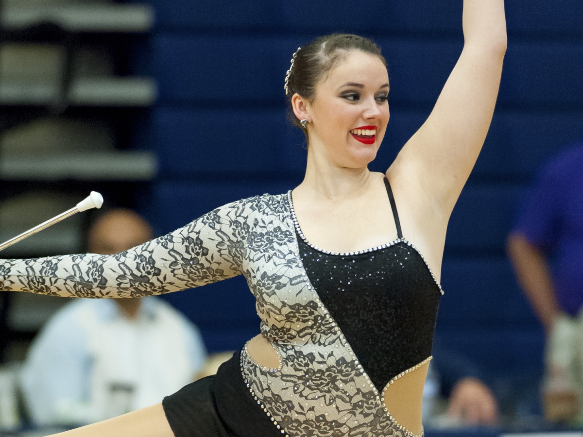 Morgan Bull University of Houston Feature Twirler