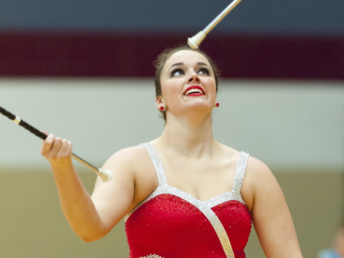 Morgan Bull University of Houston Feature Twirler