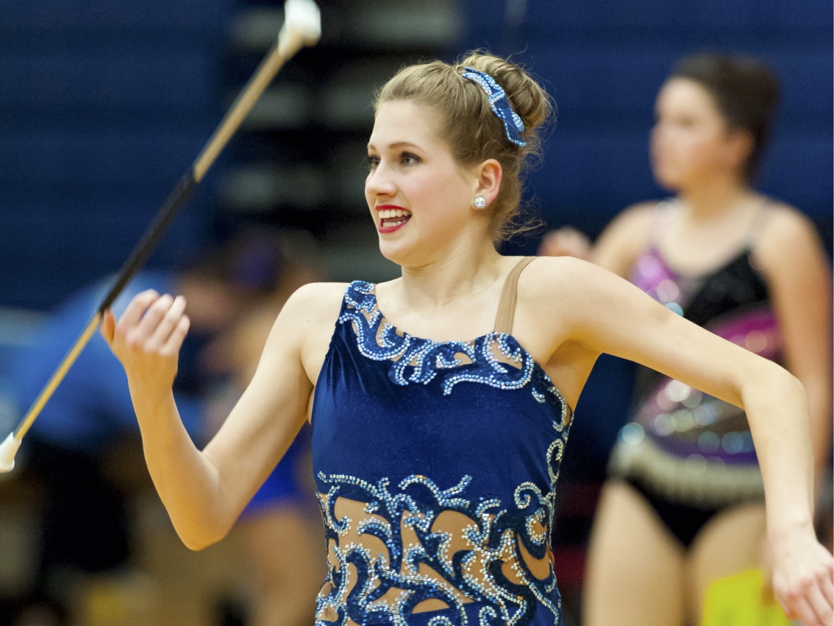 Rachel Hutchinson Feature Baton Twirler