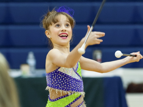 Ally Pellerito is the current Knox JR Feature Twirler