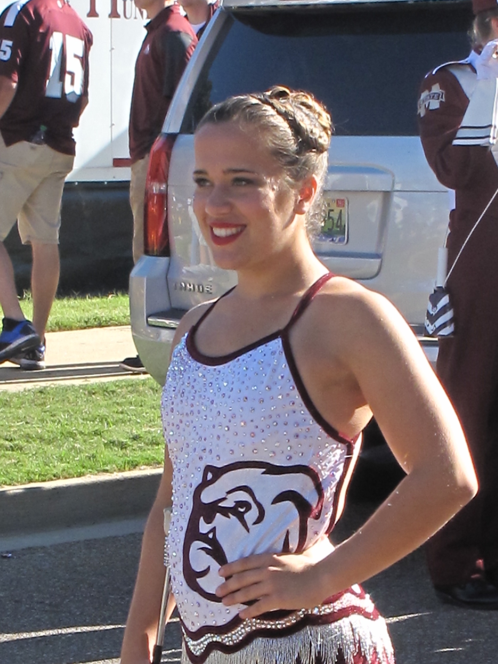 Mississippi State University Feature Twirler MaryMichael Bellin