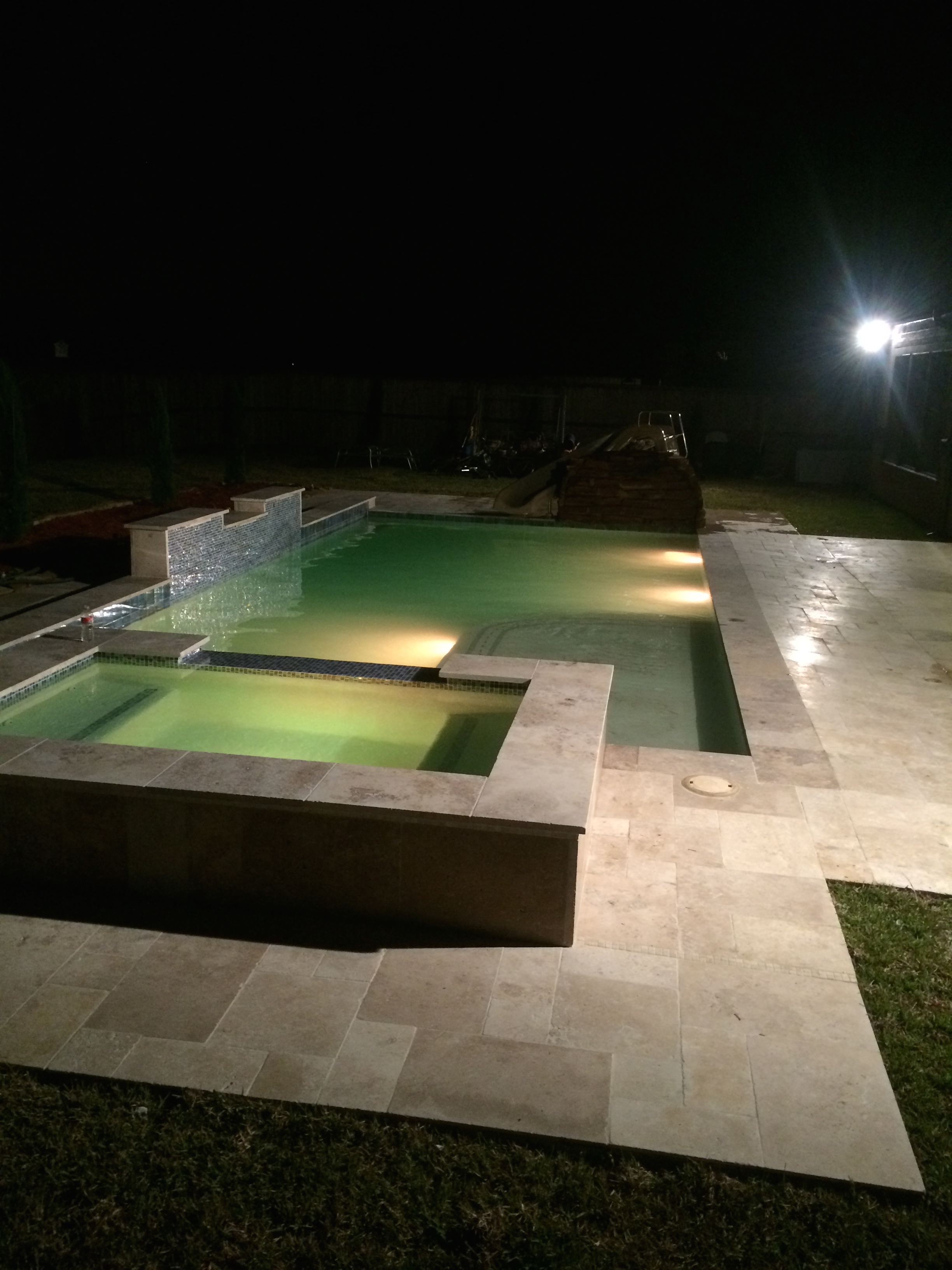 Pool LED color lights