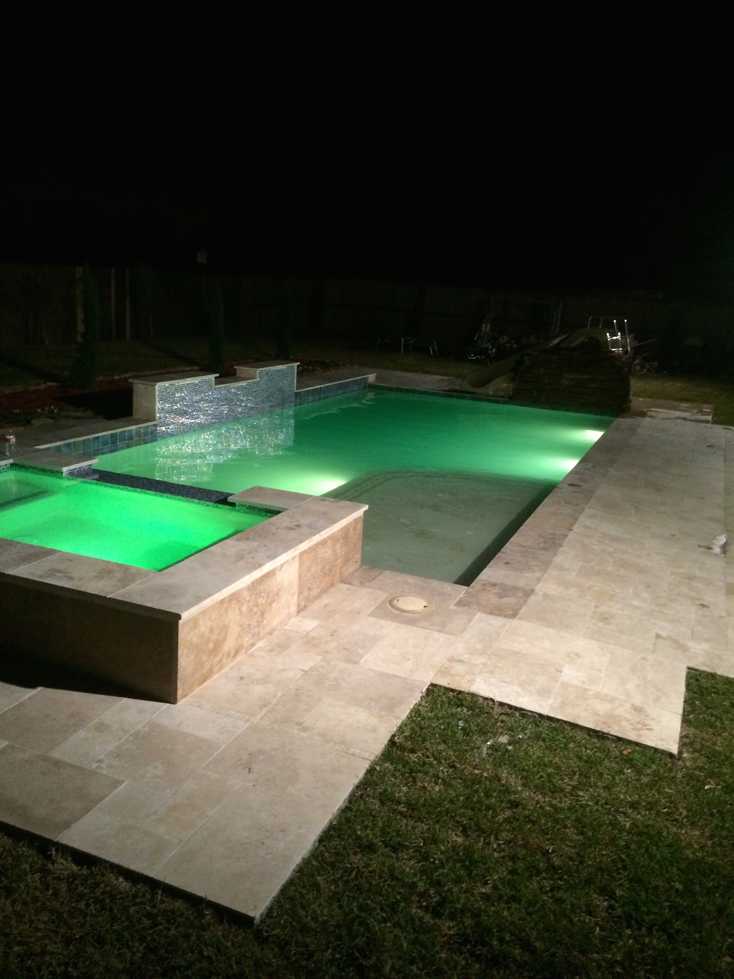 Pool LED color lights