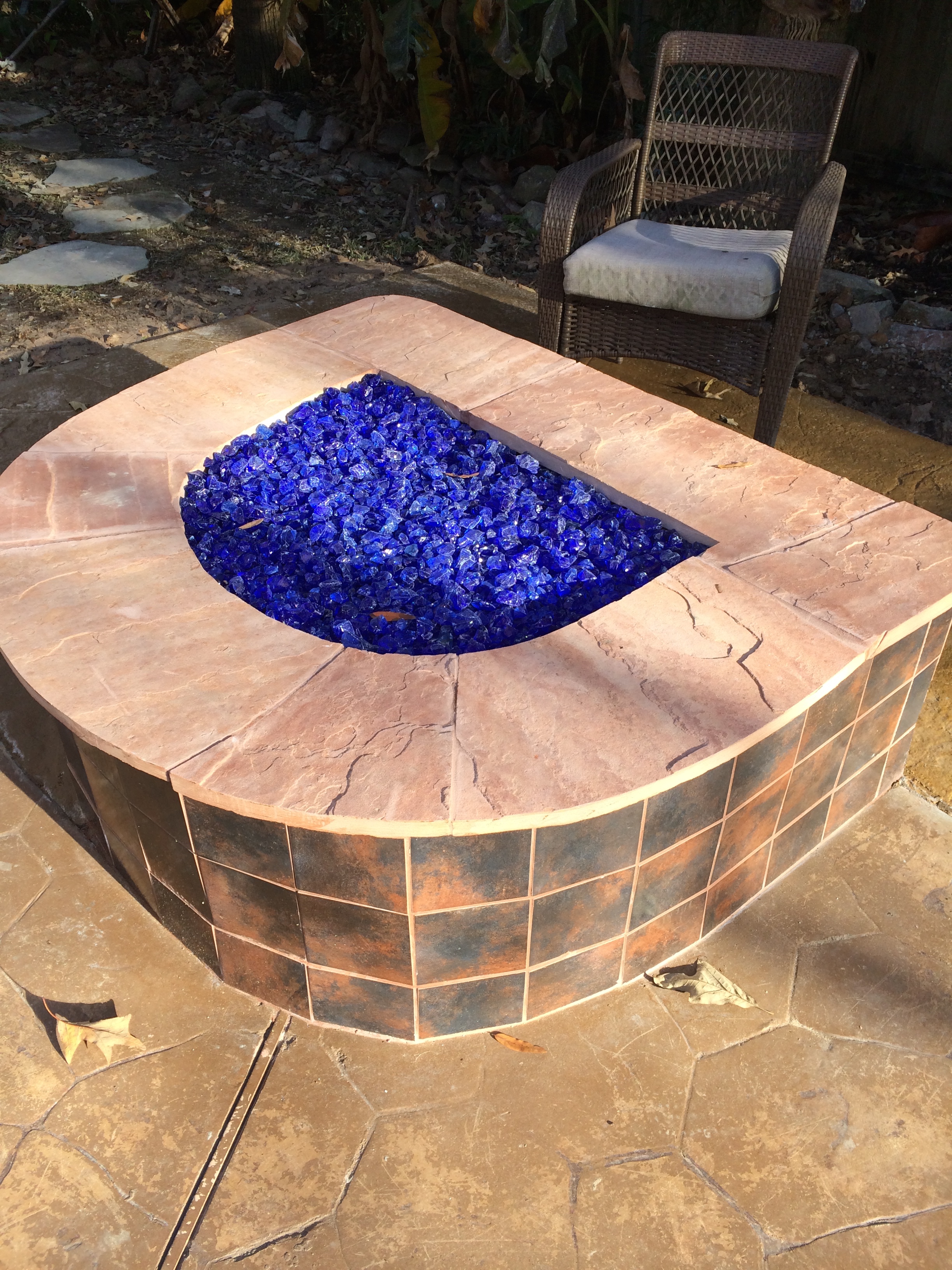 Fireglas fire pit