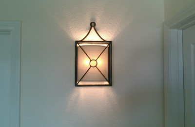 Baratelli Electric light fixture installation Pway