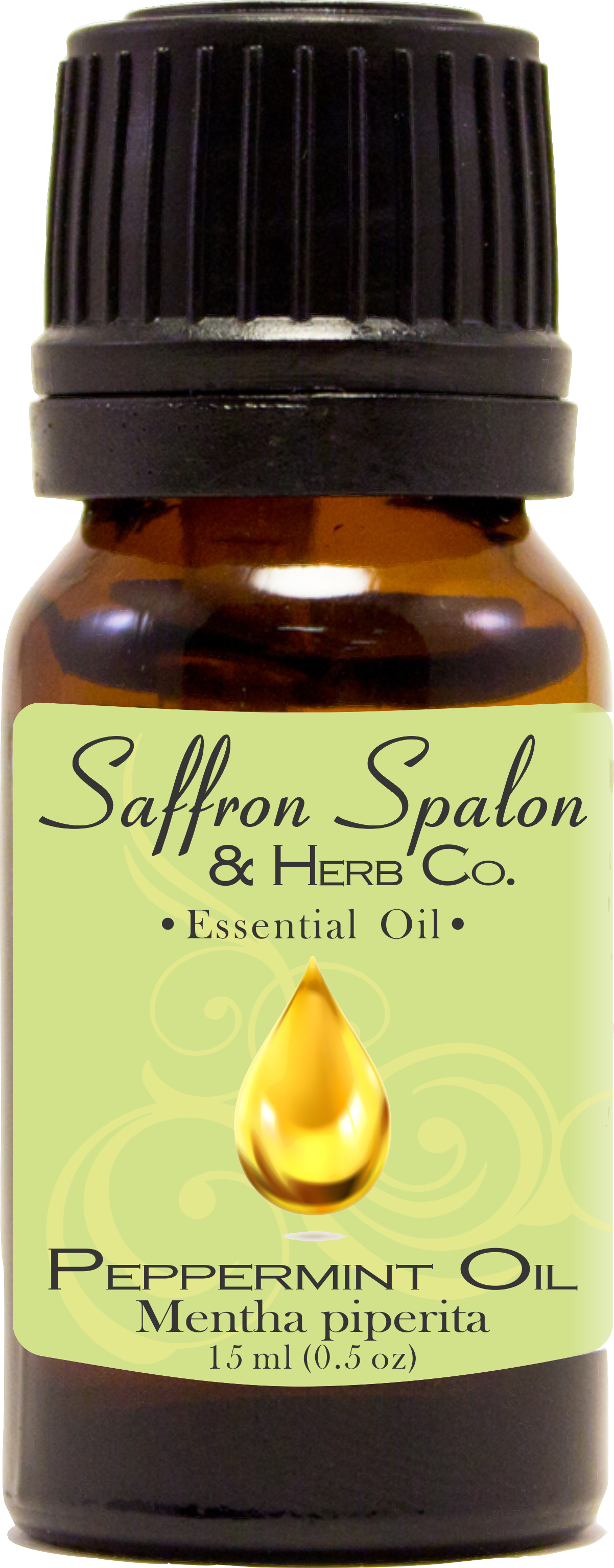 Peppermint Essential Oil  (15 ml or .5 oz)