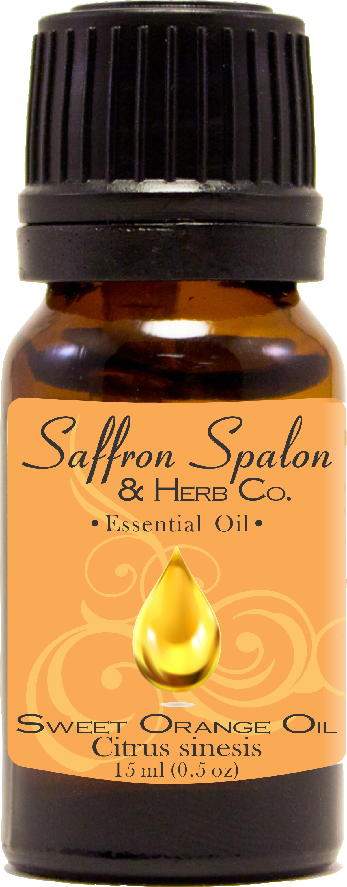 Sweet Orange Essential Oil (15 ml or .5 oz)