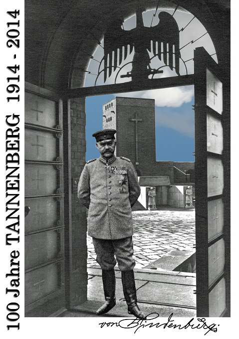 100-Jahre-Tannenberg--Hindenburg im Fahnenturm