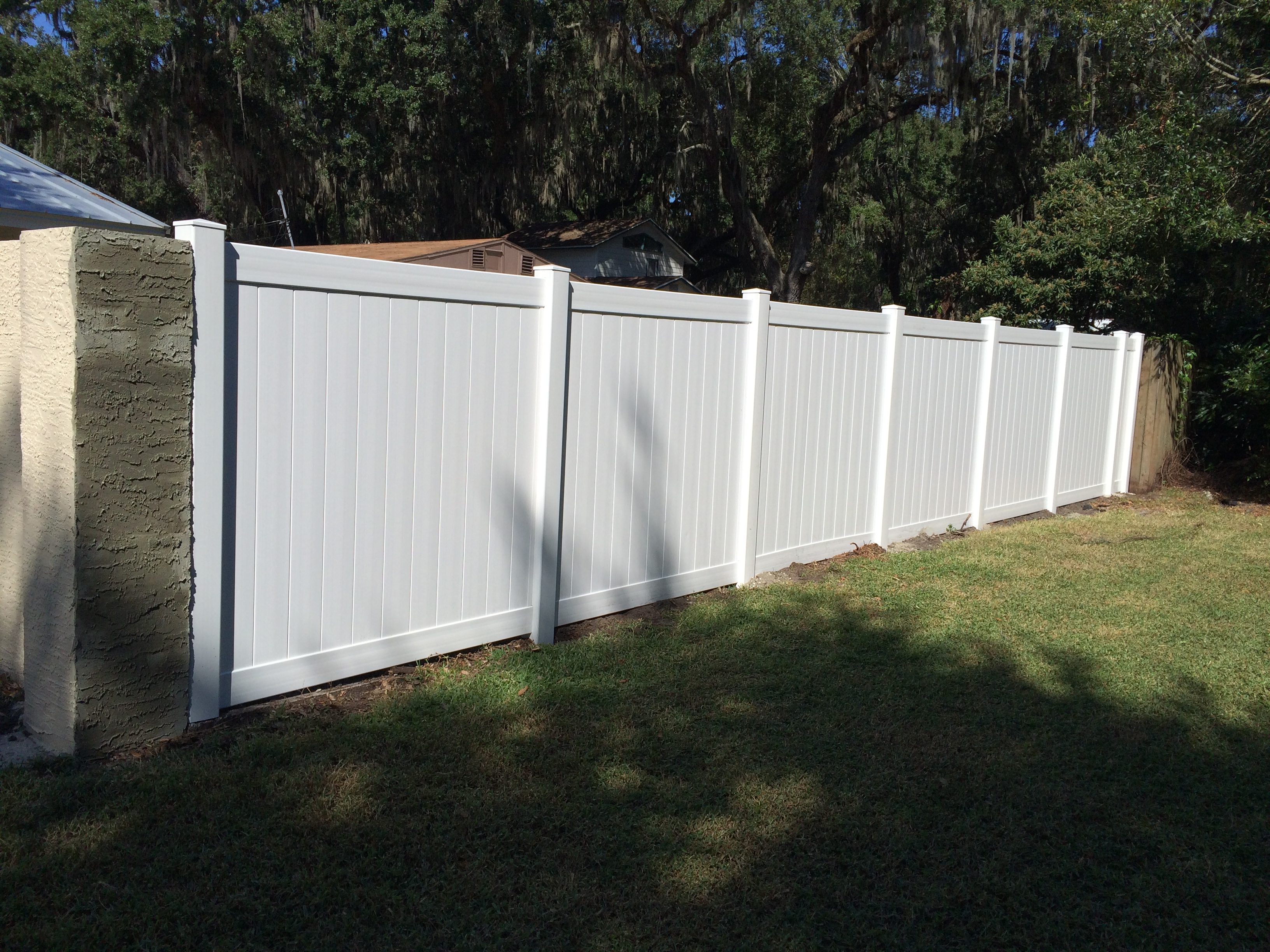 PVC fence