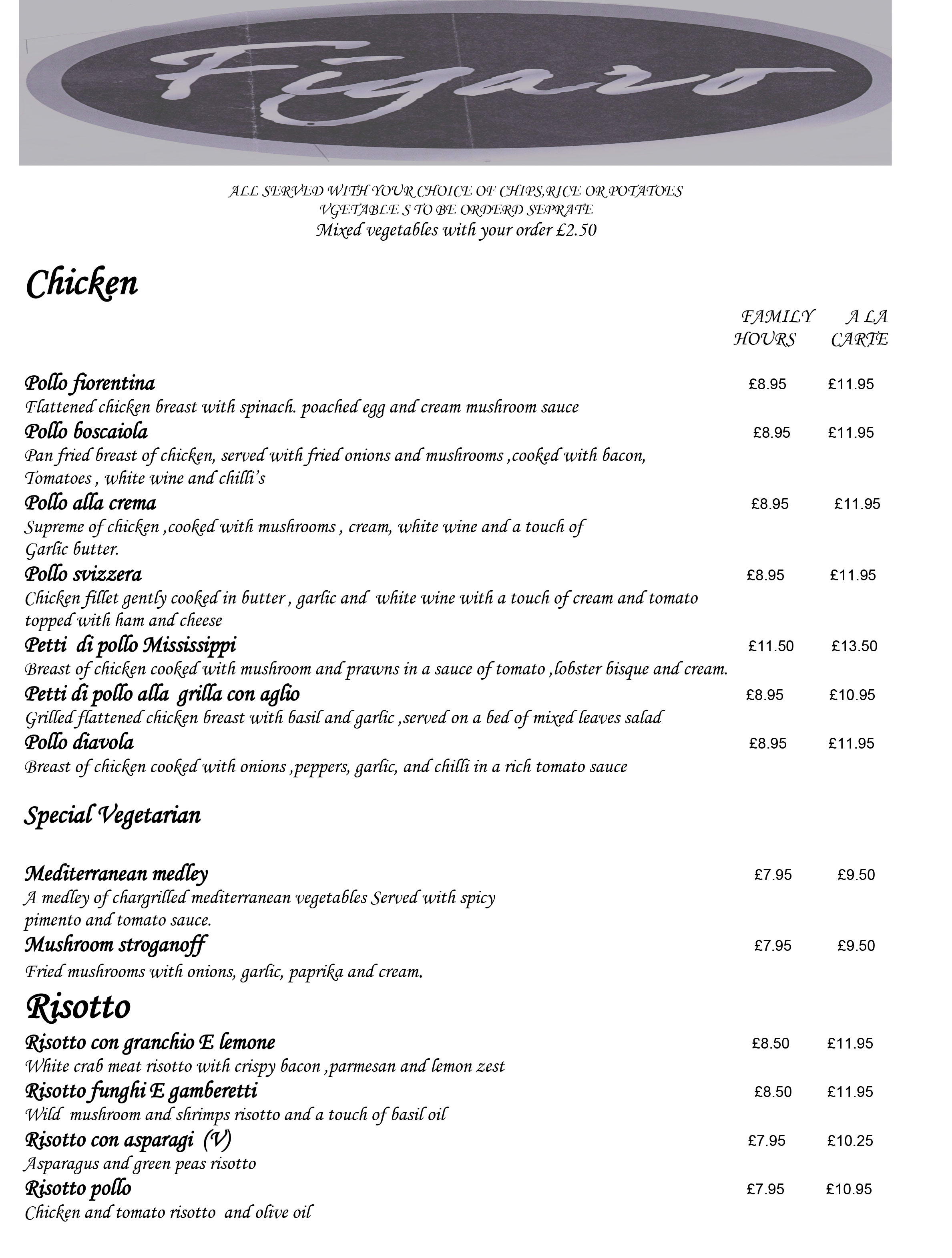 Figaro Menu Page 6