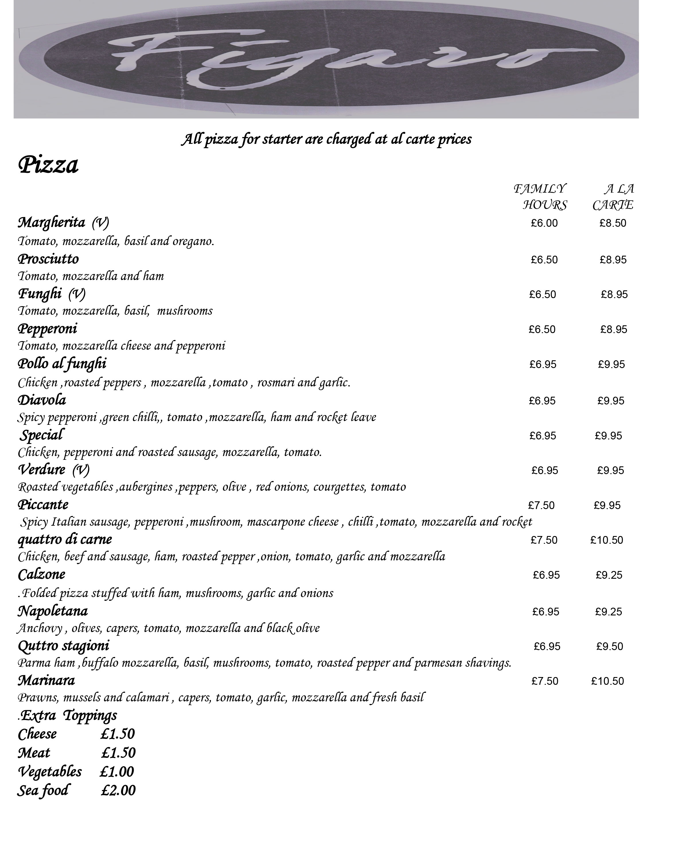 Figaro Menu Page 7