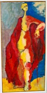 Woman with a Cane on canvas $3,000.00