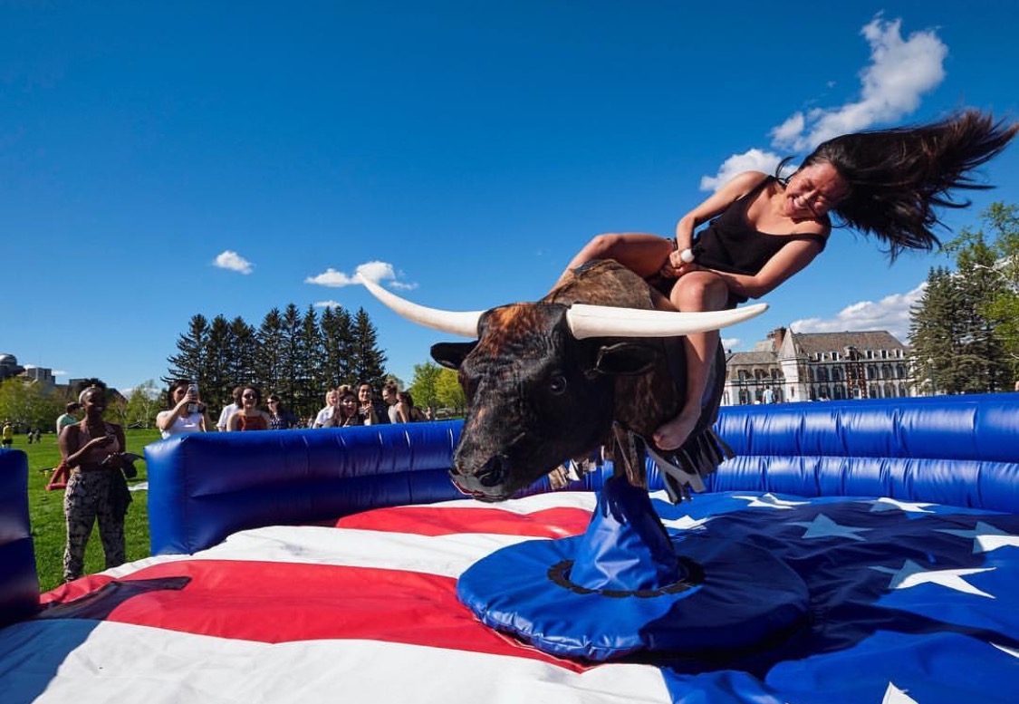 Mechanical Bull & Bouncy House Rental